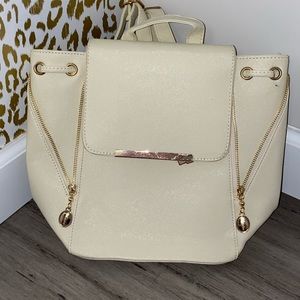 Creme backpack